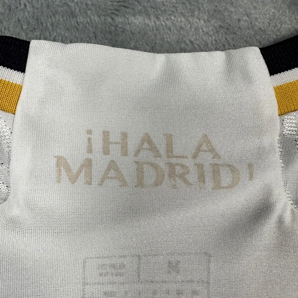 Adidas Real Madrid 2023-24 Home Jersey Bellingham 5 Long Sleeve HEAT.RDY Mens M